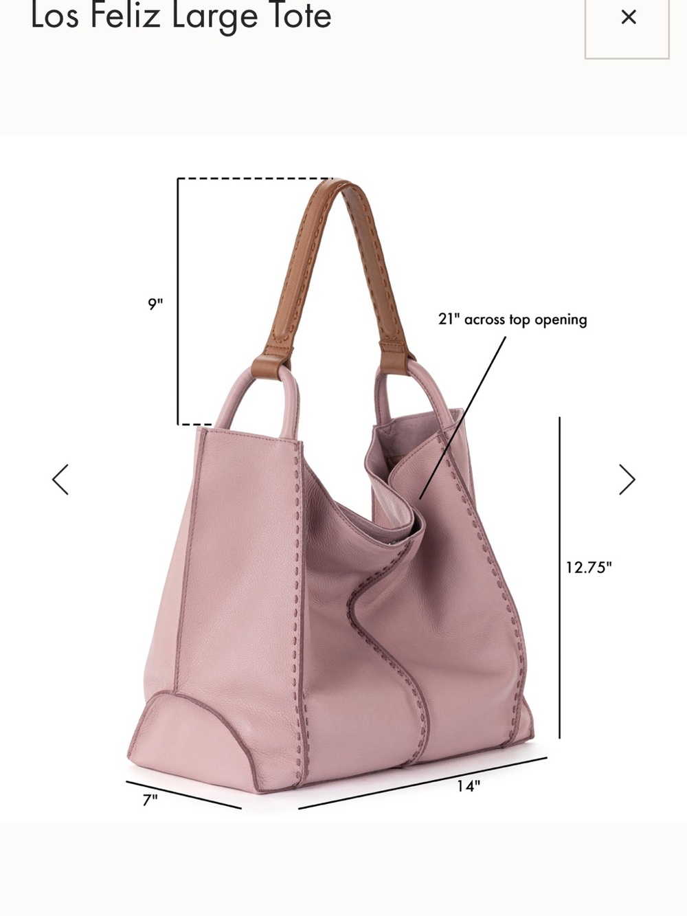 Los Feliz Large Tote - Picture 3 of 5
